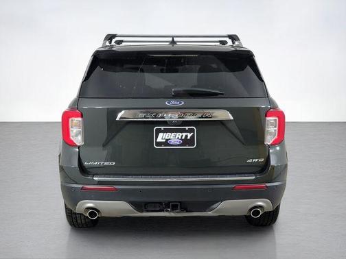 Forged Green Metallic 2023 Ford Explorer Limited