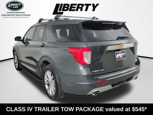 Forged Green Metallic 2023 Ford Explorer Limited