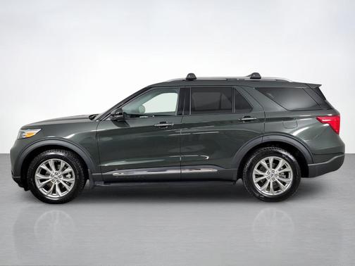 Forged Green Metallic 2023 Ford Explorer Limited