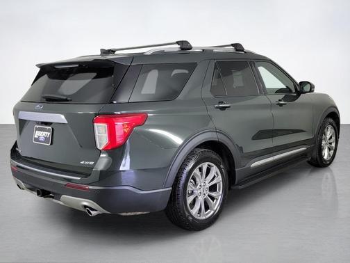Forged Green Metallic 2023 Ford Explorer Limited