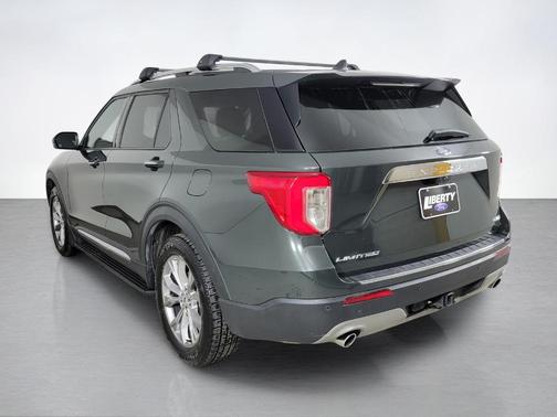 Forged Green Metallic 2023 Ford Explorer Limited