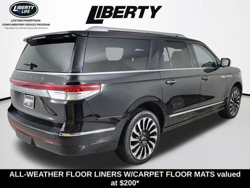 Black Metallic 2024 Lincoln Navigator L Black Label
