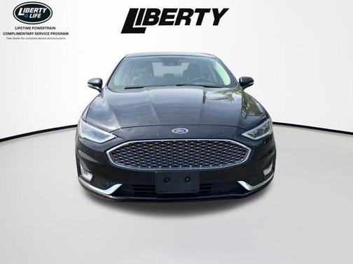 Agate Black 2019 Ford Fusion Hybrid Titanium