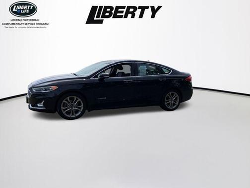 Agate Black 2019 Ford Fusion Hybrid Titanium