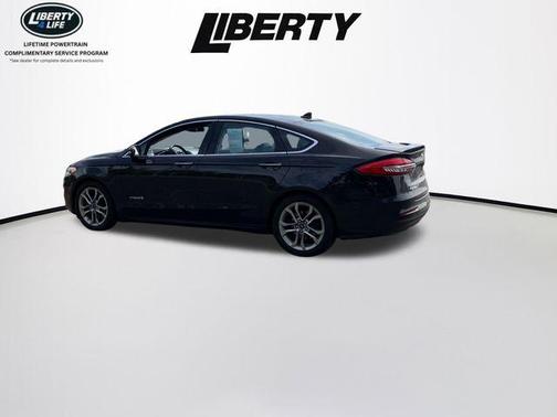 Agate Black 2019 Ford Fusion Hybrid Titanium