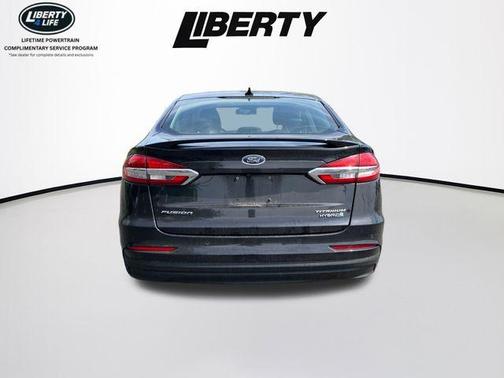 Agate Black 2019 Ford Fusion Hybrid Titanium