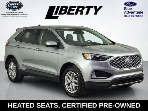 Iconic Silver Metallic 2023 Ford Edge SEL