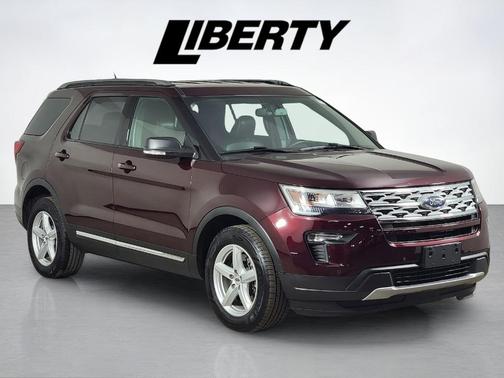 Burgundy Velvet Metallic Tinted Clearcoat 2019 Ford Explorer XLT