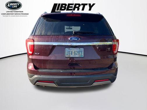 Burgundy Velvet Metallic Tinted Clearcoat 2019 Ford Explorer XLT
