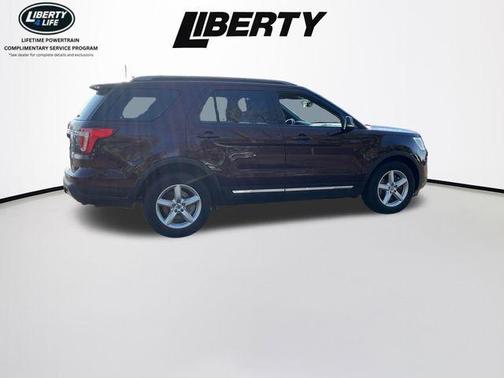 Burgundy Velvet Metallic Tinted Clearcoat 2019 Ford Explorer XLT