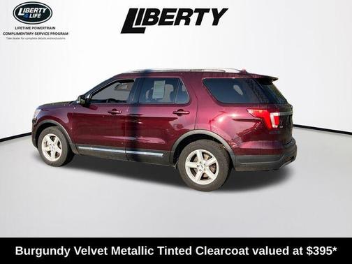 Burgundy Velvet Metallic Tinted Clearcoat 2019 Ford Explorer XLT