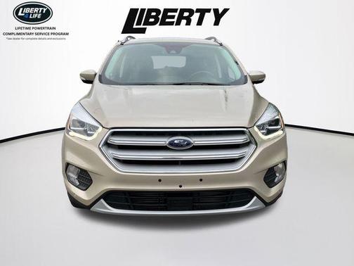 White Gold Metallic 2018 Ford Escape Titanium