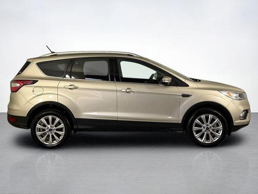 White Gold Metallic 2018 Ford Escape Titanium