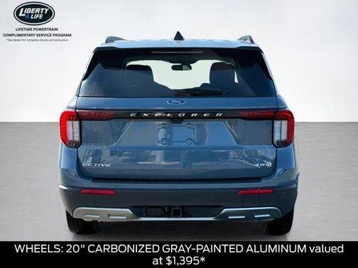 Vapor Blue 2026 Ford Explorer Active
