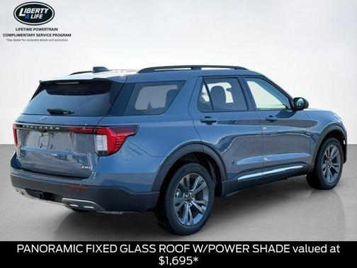 Vapor Blue 2026 Ford Explorer Active