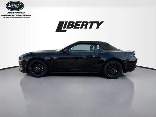 Shadow Black 2025 Ford Mustang EcoBoost