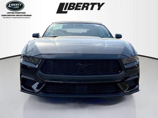 Shadow Black 2025 Ford Mustang EcoBoost