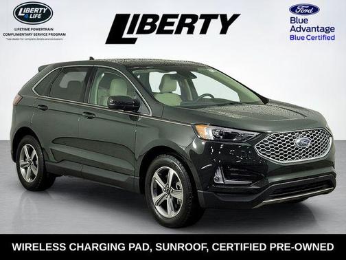 Forged Green Metallic 2024 Ford Edge SEL
