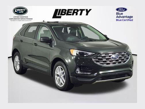 Forged Green Metallic 2022 Ford Edge SEL