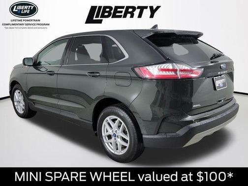 Forged Green Metallic 2022 Ford Edge SEL