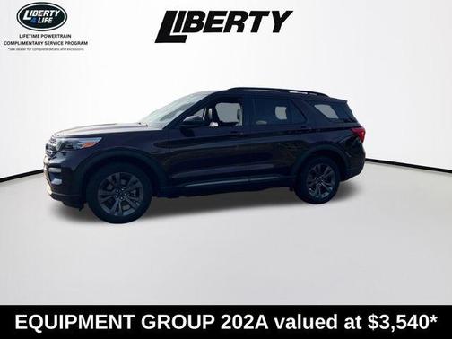 Jewel Red Metallic 2023 Ford Explorer XLT