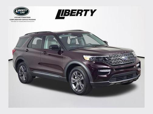 Jewel Red Metallic 2023 Ford Explorer XLT