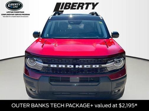 Ruby Red Metallic 2025 Ford Bronco Sport Outer Banks