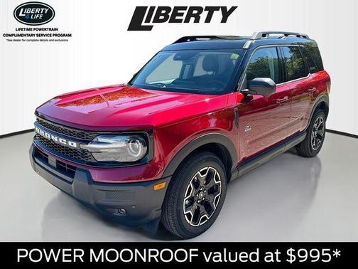 Ruby Red Metallic 2025 Ford Bronco Sport Outer Banks