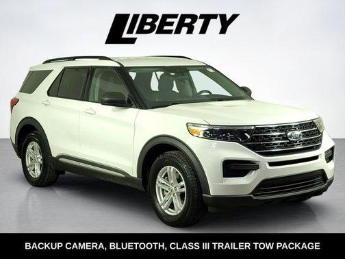 Oxford White 2020 Ford Explorer XLT