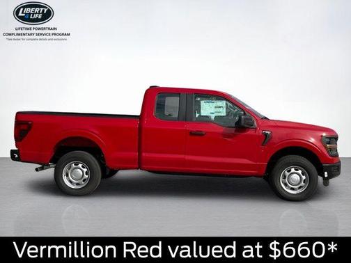 Vermillion Red 2026 Ford F-150 XL