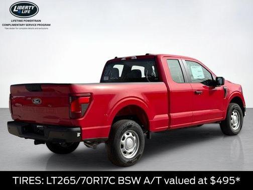 Vermillion Red 2026 Ford F-150 XL