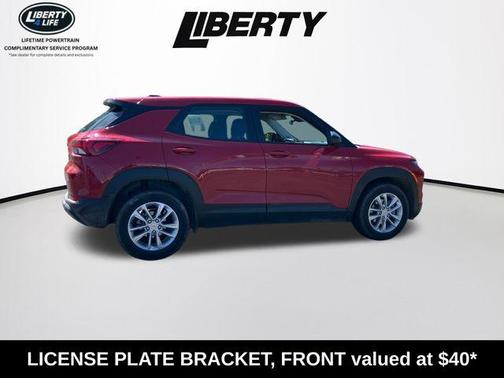 Red 2026 Chevrolet Trailblazer LS