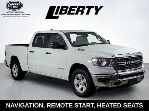 Bright White Clearcoat 2023 RAM 1500 Big Horn