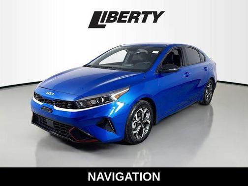 Blue 2023 Kia Forte GT-Line