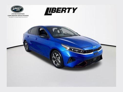 Blue 2023 Kia Forte GT-Line