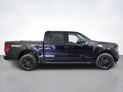 Agate Black Metallic 2025 Ford F-150 XLT