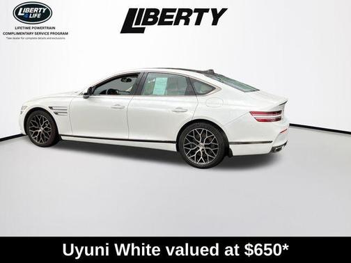 Uyuni White 2024 Genesis G80 3.5T