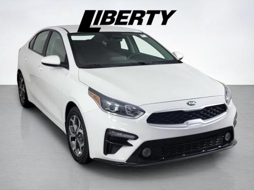 Clear White 2021 Kia Forte LXS