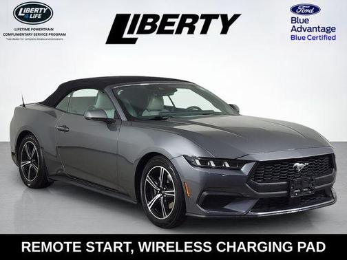 Carbonized Gray Metallic 2024 Ford Mustang EcoBoost Premium