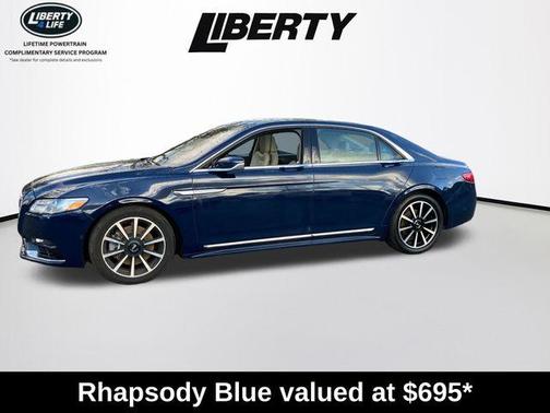 Rhapsody Blue 2020 Lincoln Continental Reserve