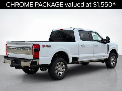 White Metallic 2026 Ford F-350 King Ranch