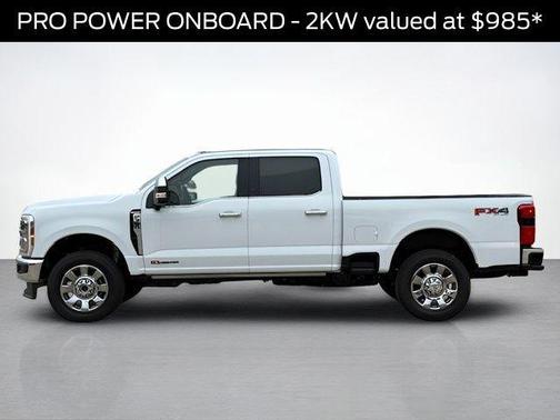 White Metallic 2026 Ford F-350 King Ranch