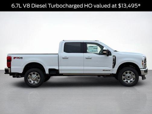 White Metallic 2026 Ford F-350 King Ranch