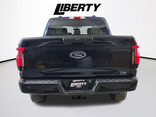 Antimatter Blue Metallic 2023 Ford F-150 Lightning XLT