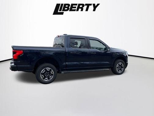 Antimatter Blue Metallic 2023 Ford F-150 Lightning XLT