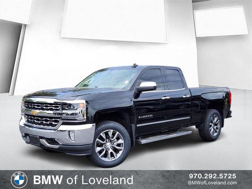 Black 2017 Chevrolet Silverado 1500 LTZ