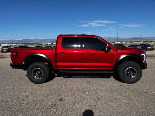 Rapid Red Metallic Tinted Clearcoat 2025 Ford F-150 Raptor
