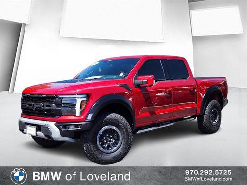 Rapid Red Metallic Tinted Clearcoat 2025 Ford F-150 Raptor