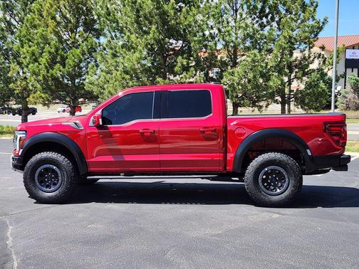 Rapid Red Metallic Tinted Clearcoat 2025 Ford F-150 Raptor