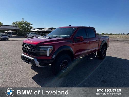 Rapid Red Metallic Tinted Clearcoat 2025 Ford F-150 Raptor